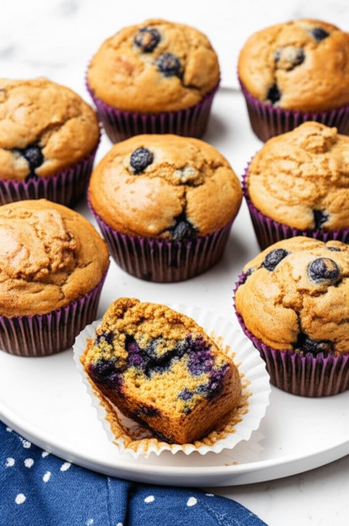 Blueberry Pumpkin Muffins