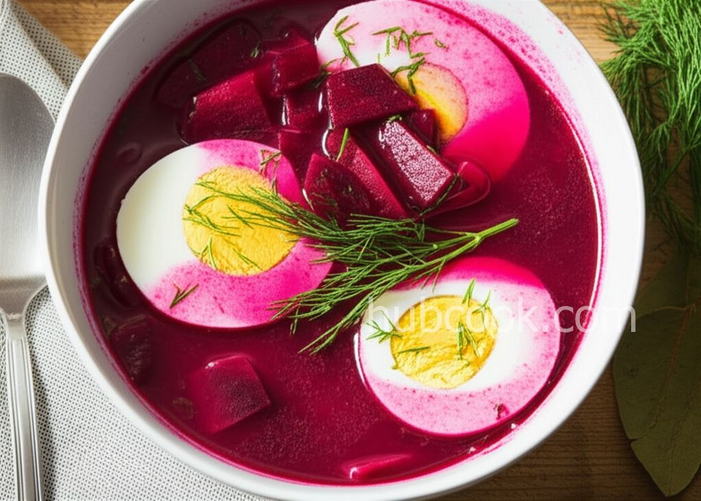Botwinka (Polish Vegetable Soup with Beet Greens)