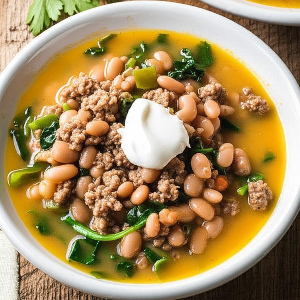 Brats and Beans Soup