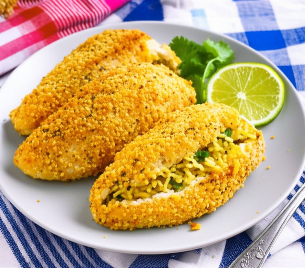 Chili And Cheese Stuffed Chicken Breasts