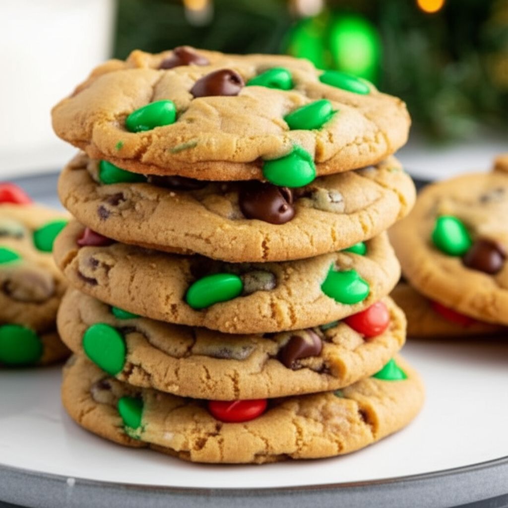 Chocolate Chip Cookies with Peppermint Extract