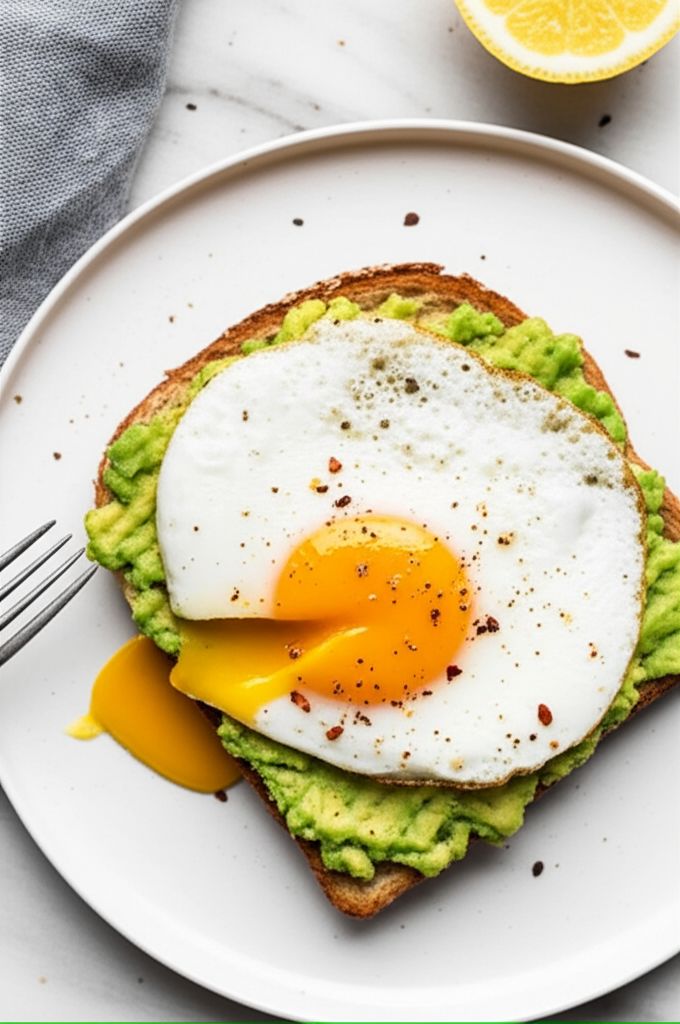 Easy Egg and Avocado Toast