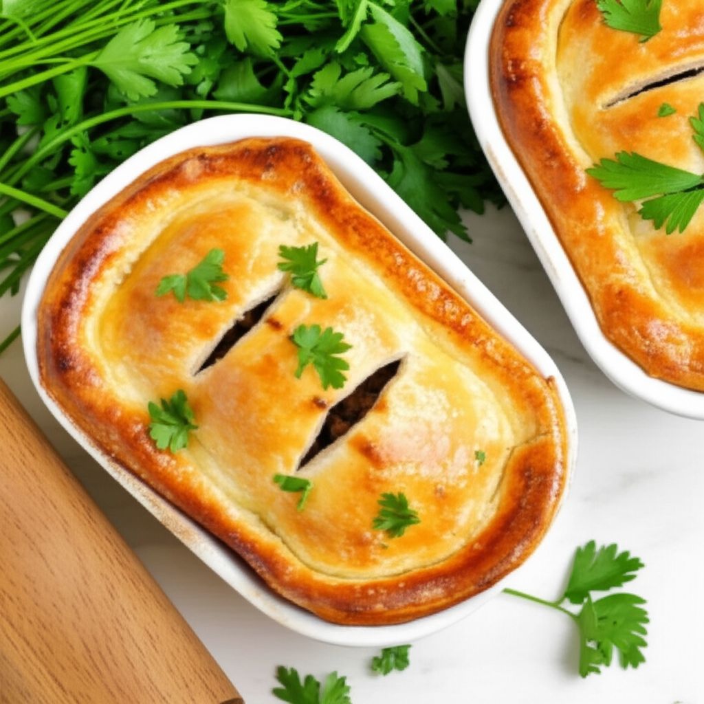 Easy Mini Ale and Meat Pies