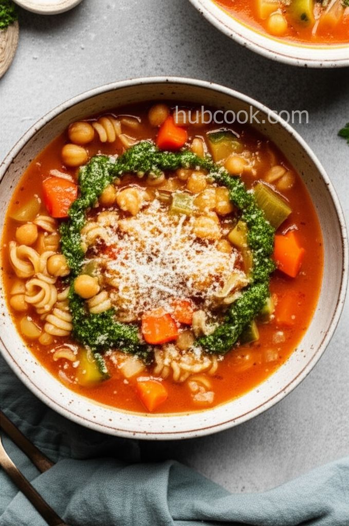 Easy Slow Cooker Vegetarian Minestrone