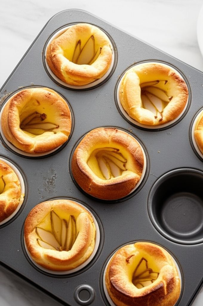 Fancy Pear Popovers