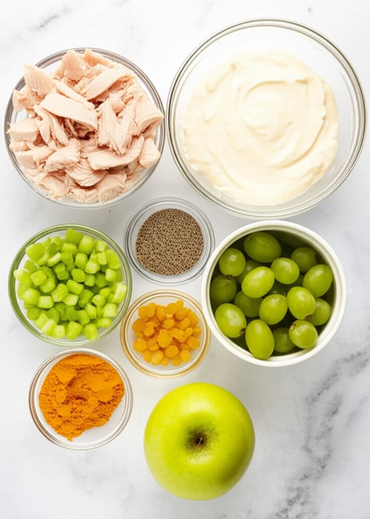 Fruity Curry Chicken Salad