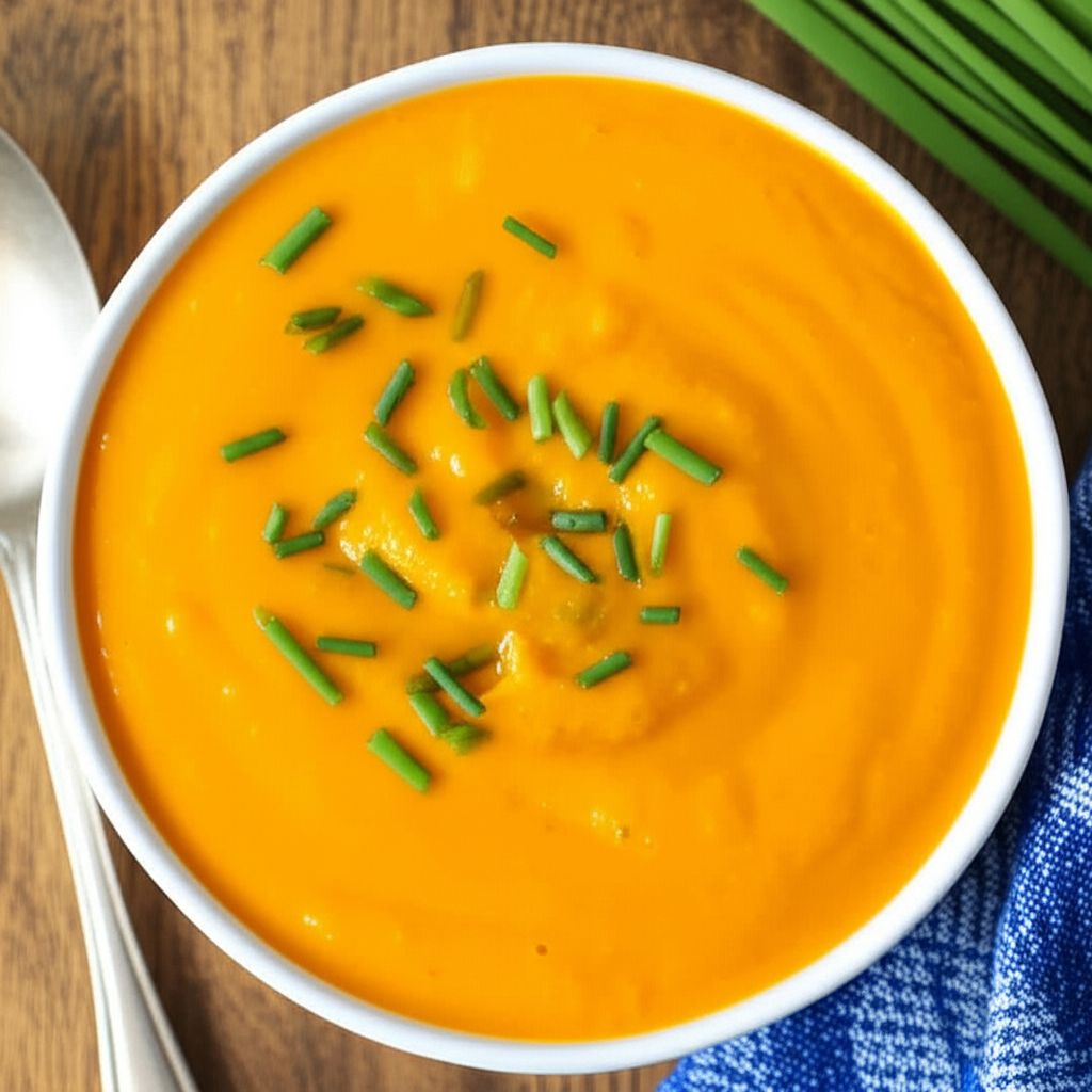 Ginger Carrot Soup by Jean Carper