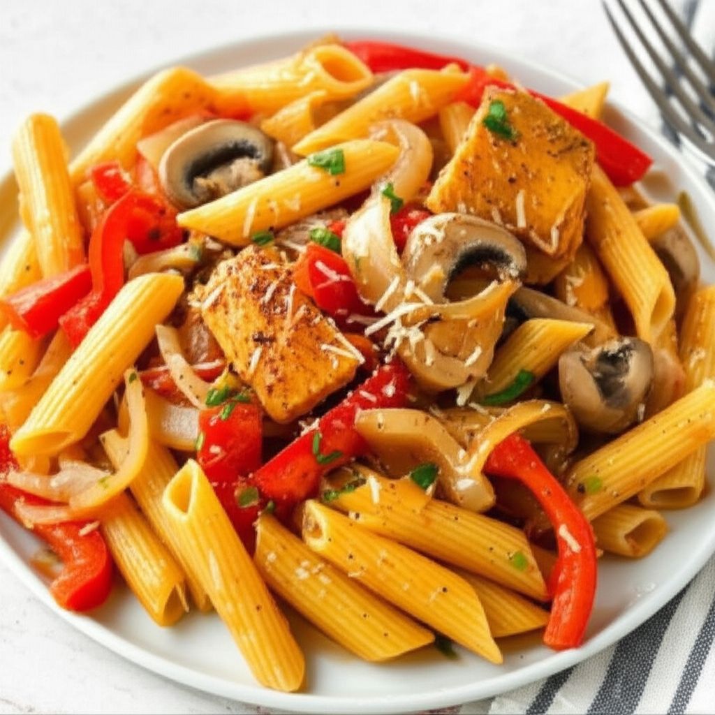 Gluten Free Penne with Cajun Chicken