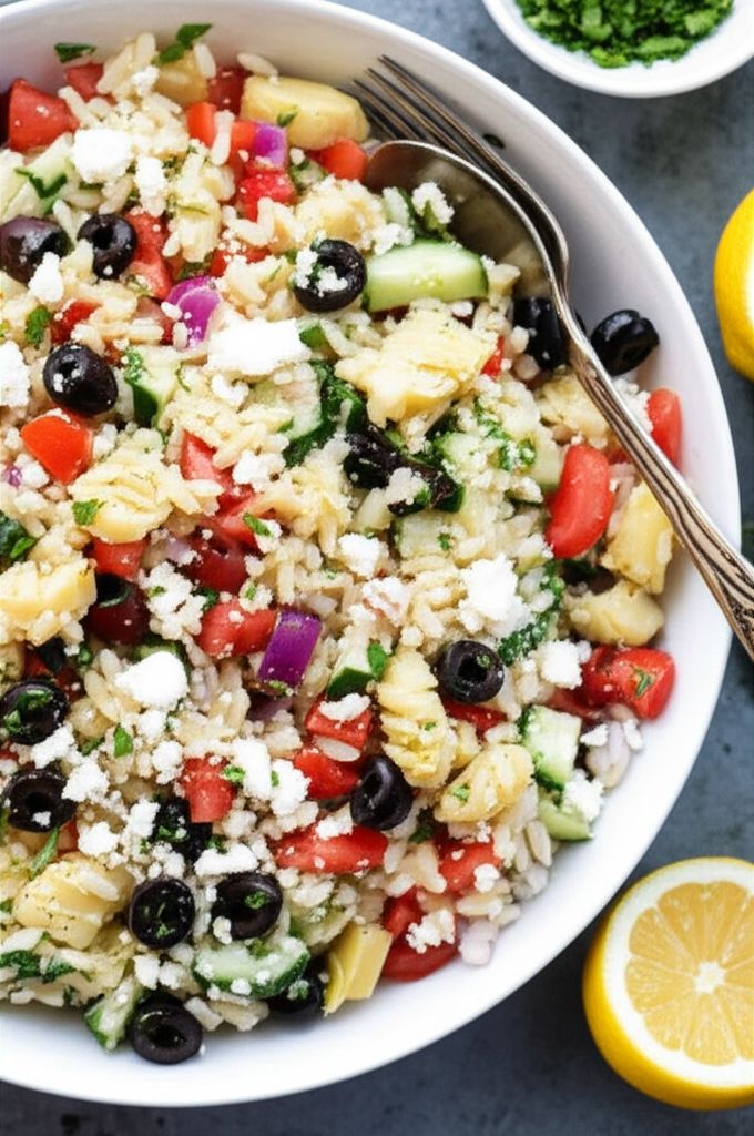 Greek Orzo Salad