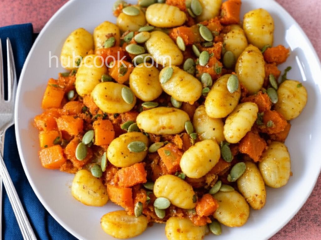 Harvest Herb Gnocchi with Pumpkin Seeds