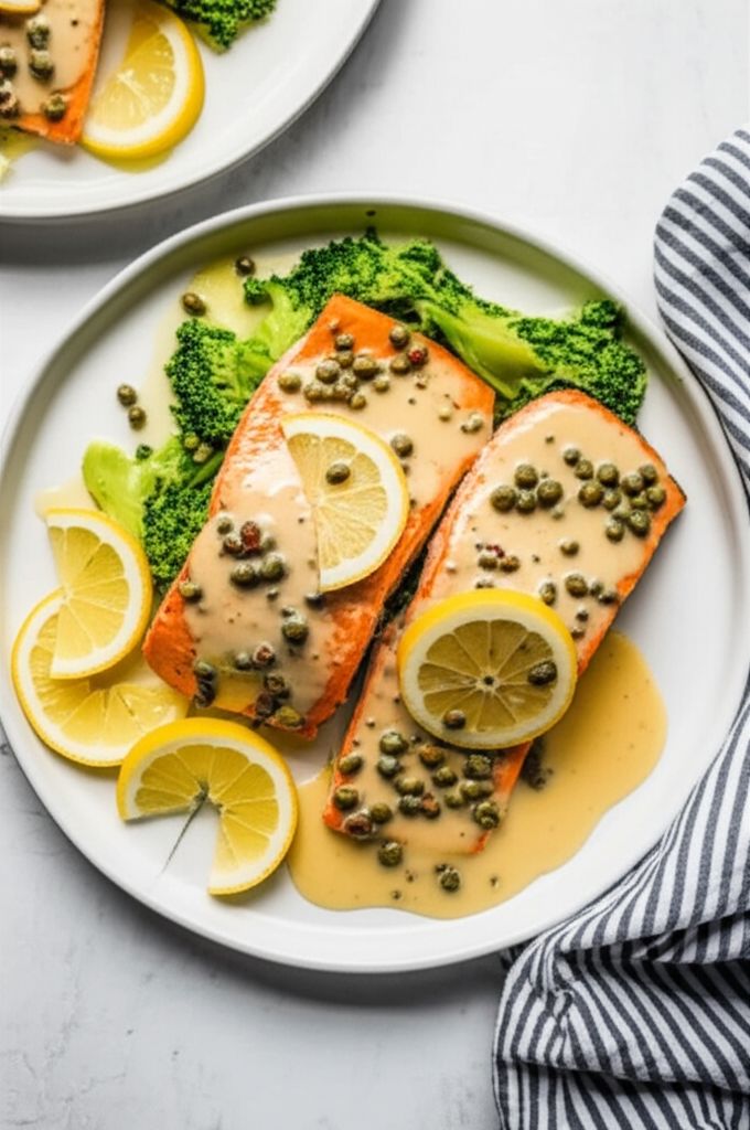 Instant Pot® Salmon Piccata