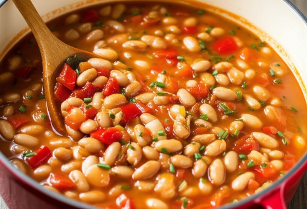 Mediterranean Stew with Navy Beans