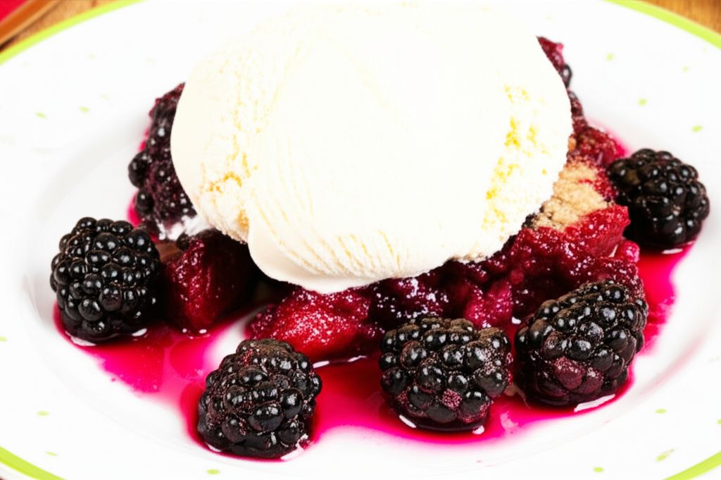 Mellissa's Grandma's Blackberry Cobbler