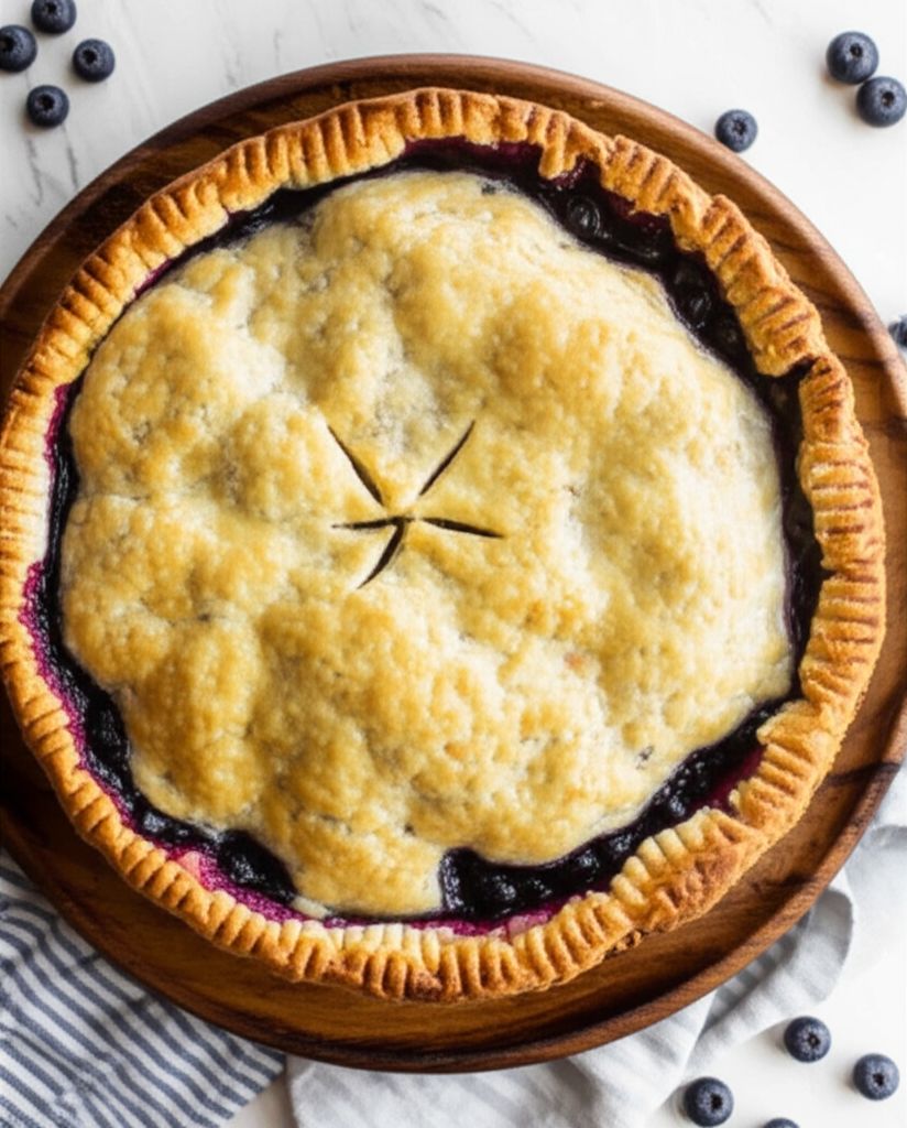 Mom's Blueberry Pie