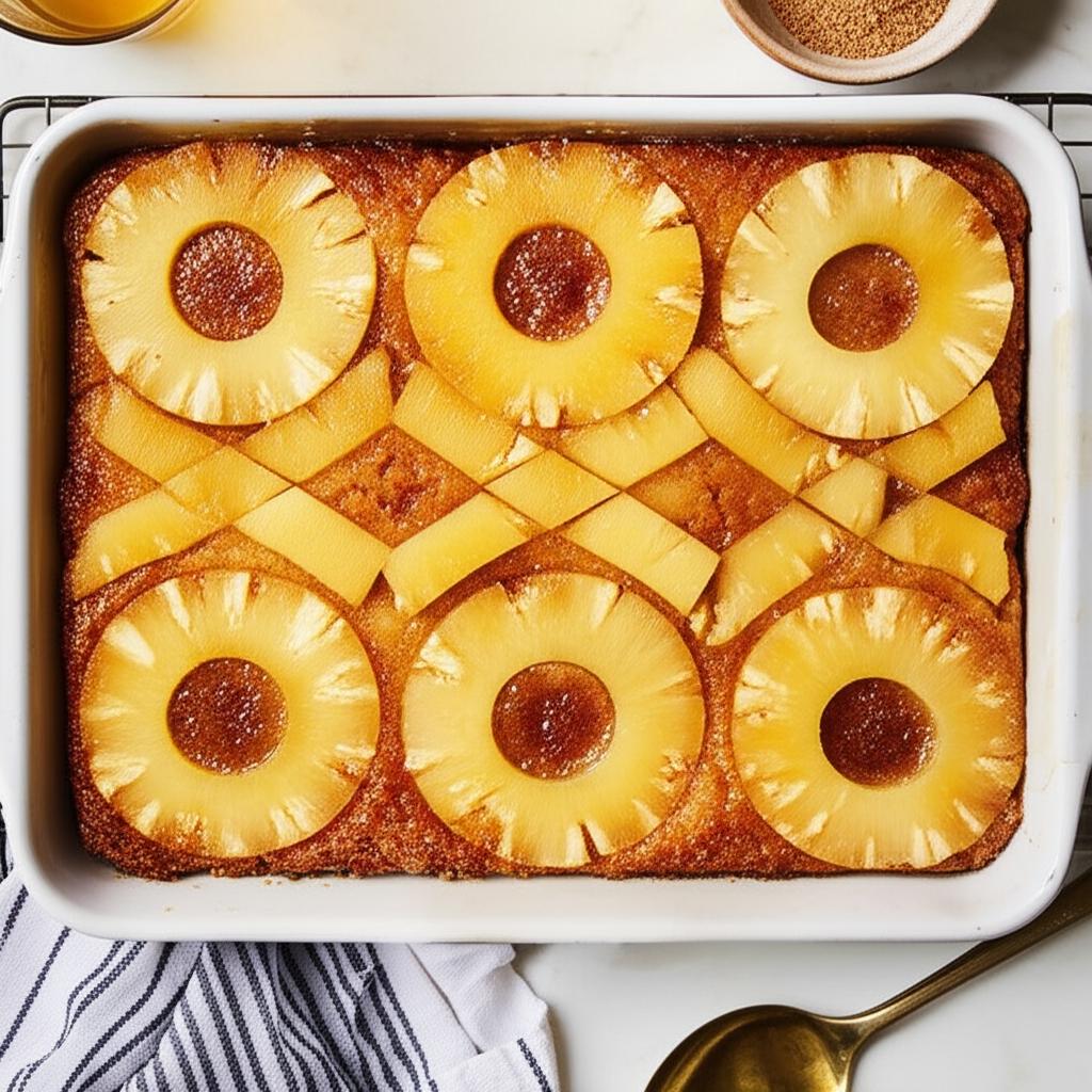 Nichole's Pineapple Upside-Down Cake