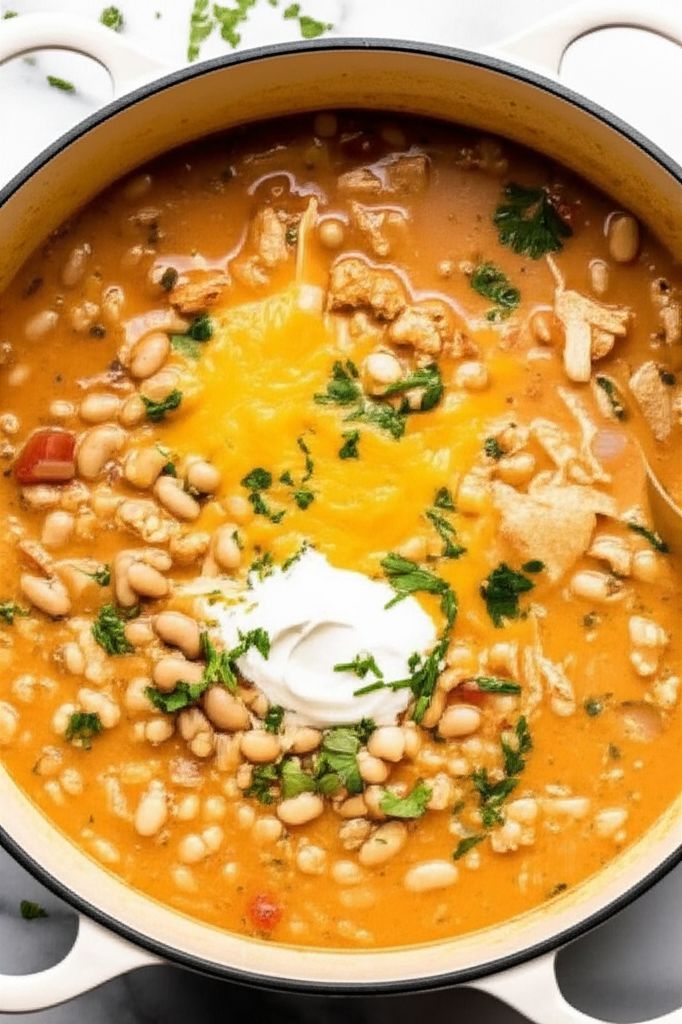 One-Pot White Chicken Chili