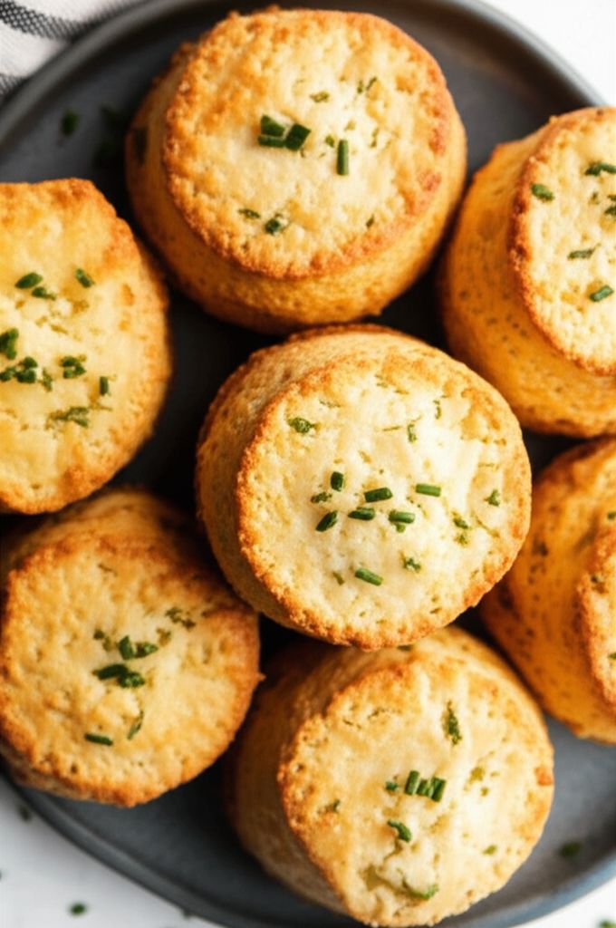 Parmesan Chive Biscuits