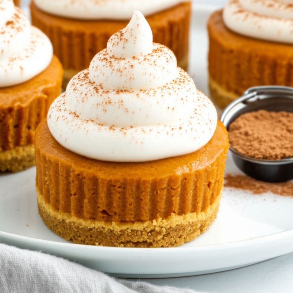 Pumpkin Cheesecake Cupcakes