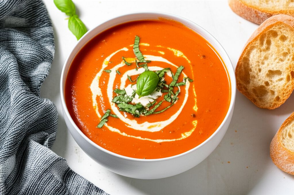Rachel's Tomato Basil Soup