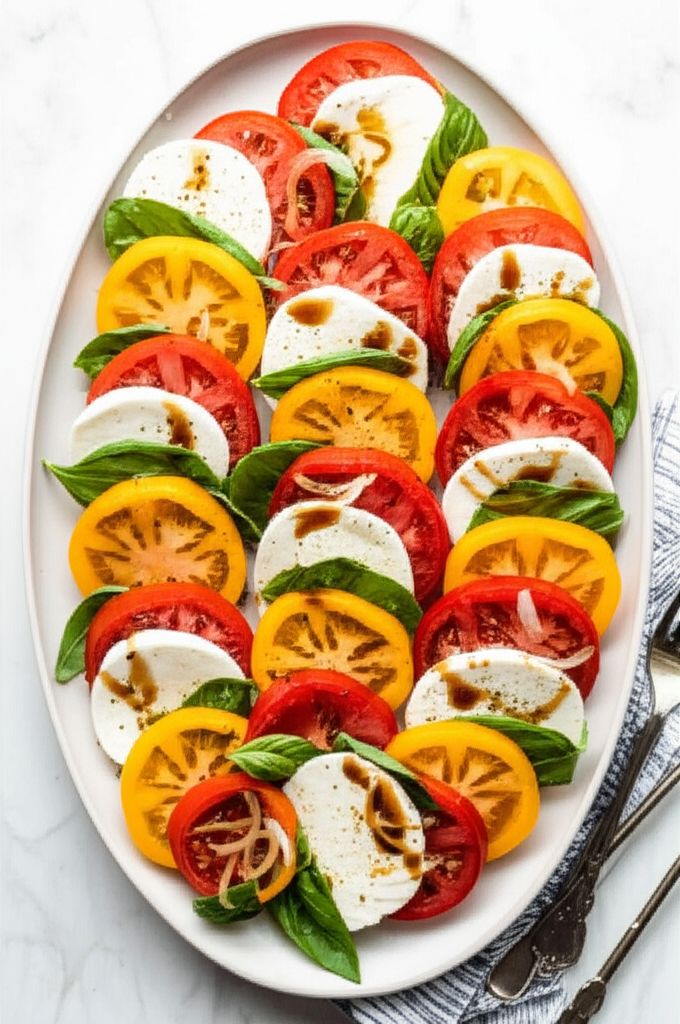 Tami's Tri Color Caprese Salad