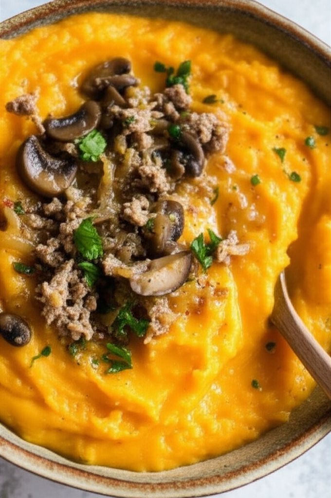 Tuscan Savory Sweet Potato Soup