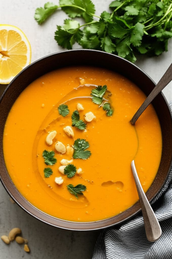 Vegan Instant Pot Red Lentil Soup
