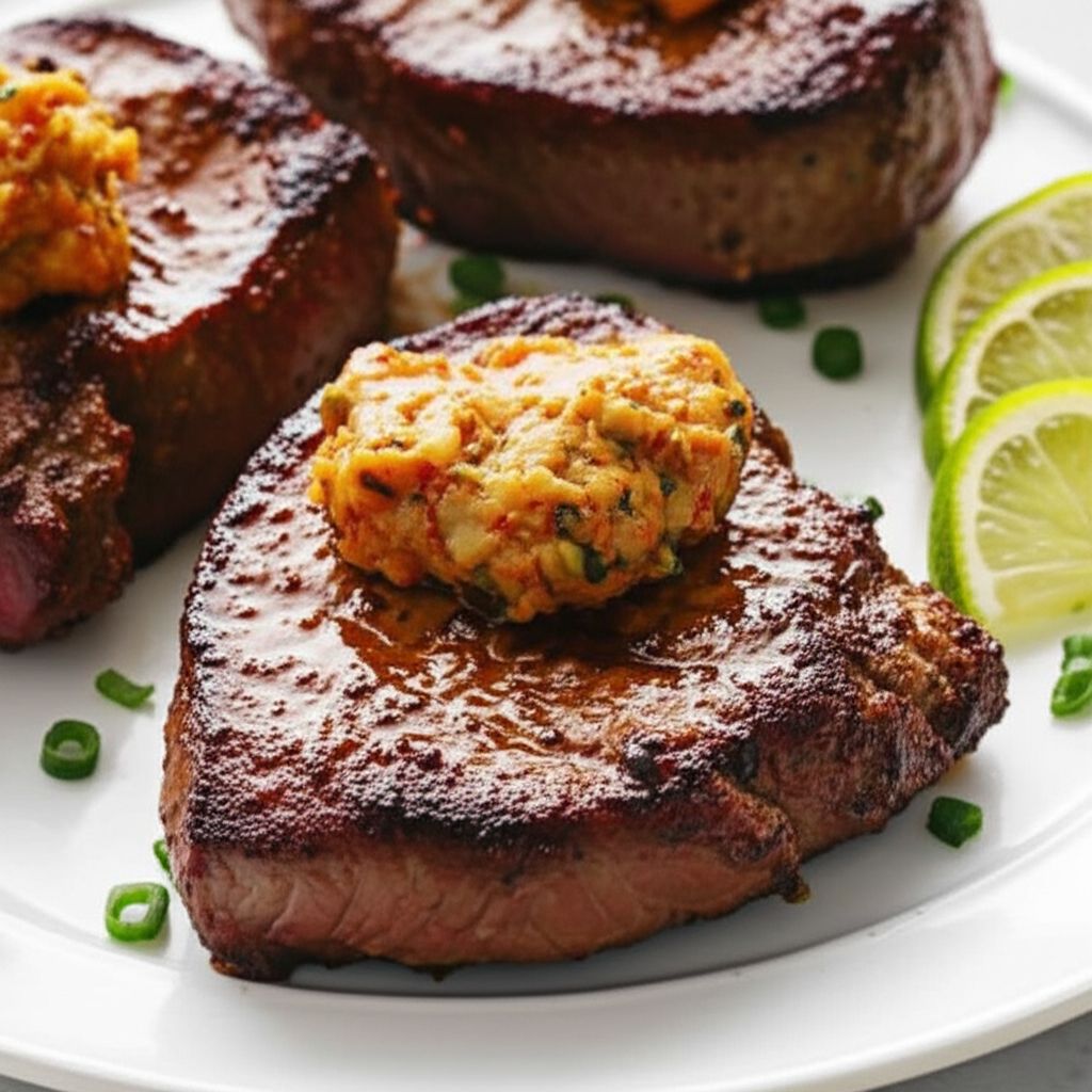 Velvet Steak with Korean Chili Butter