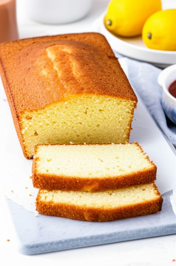 4 Ingredient Lemon Pound Cake