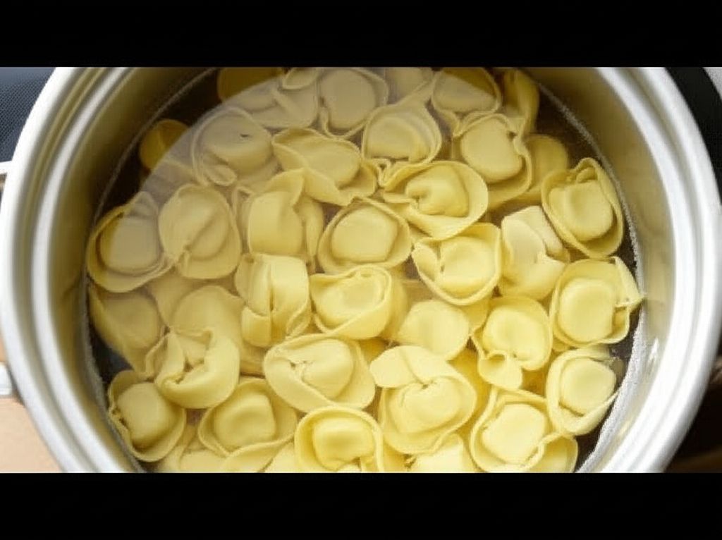 5-ingredient Creamy Tortellini and Sausage