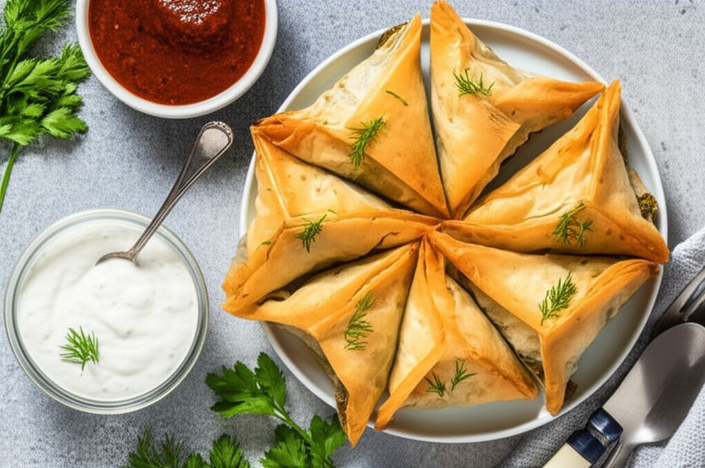 Air Fryer Spanakopita