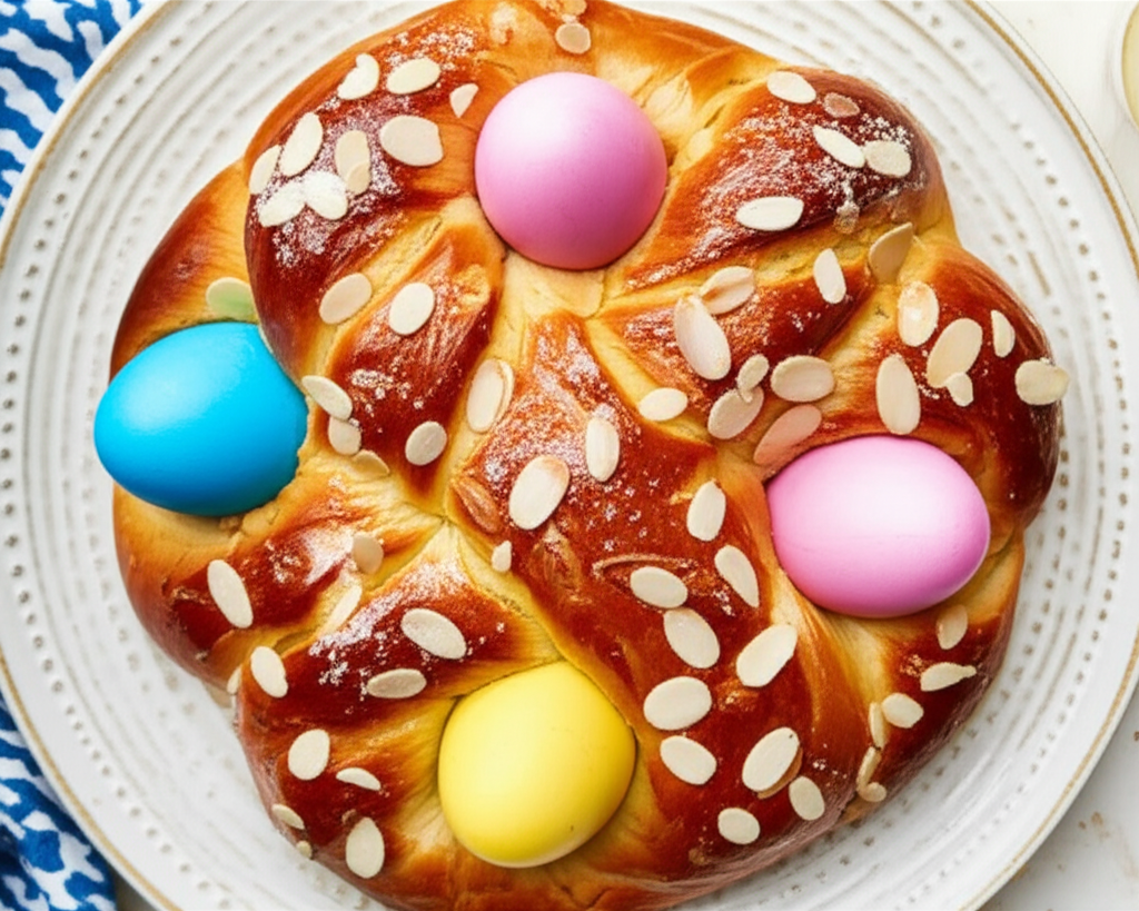 Almond Easter Bread