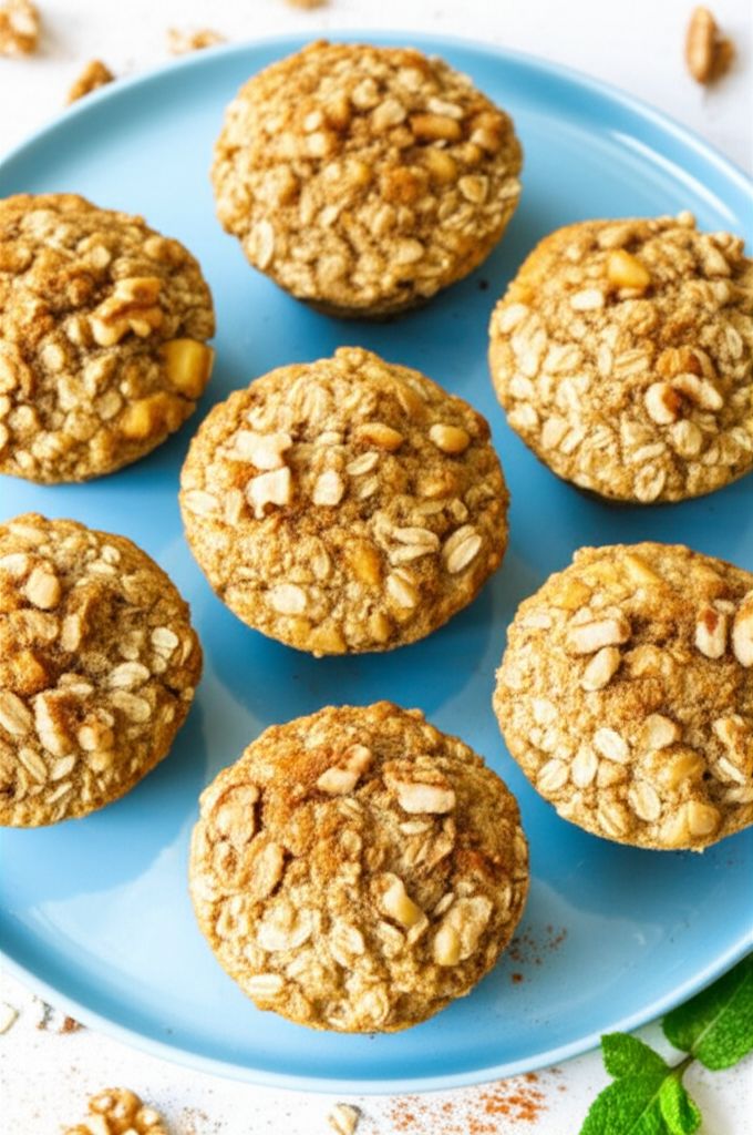 Apple Oatmeal Breakfast Cups