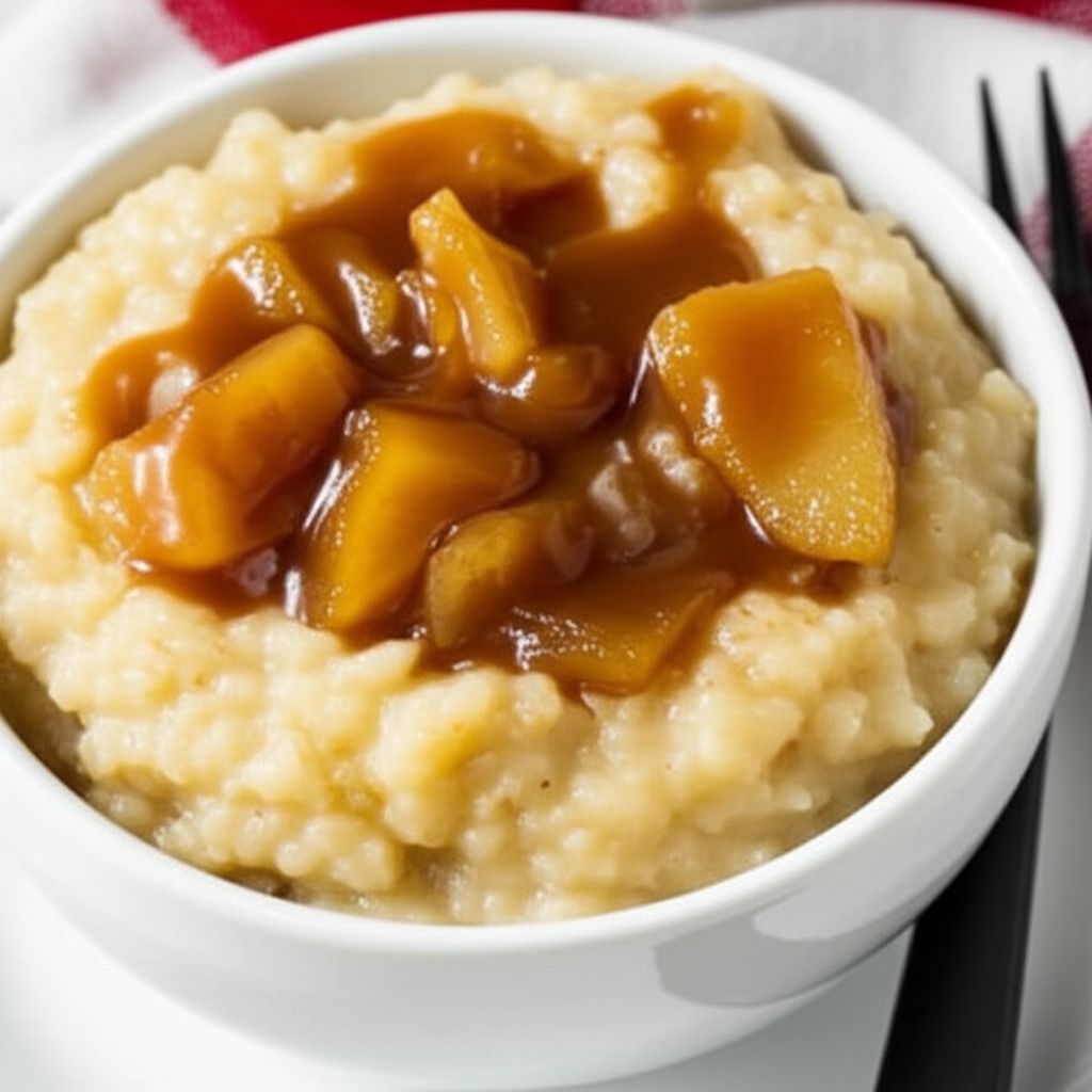 Apple Rice Pudding