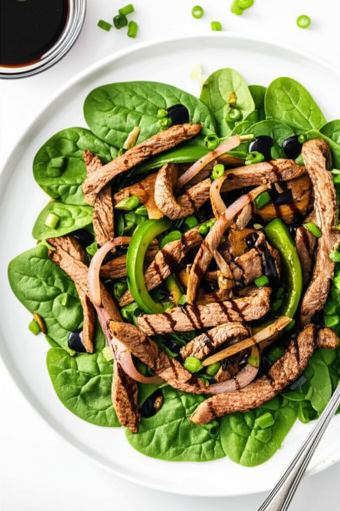 Asian Steak Stir-Fry Salad