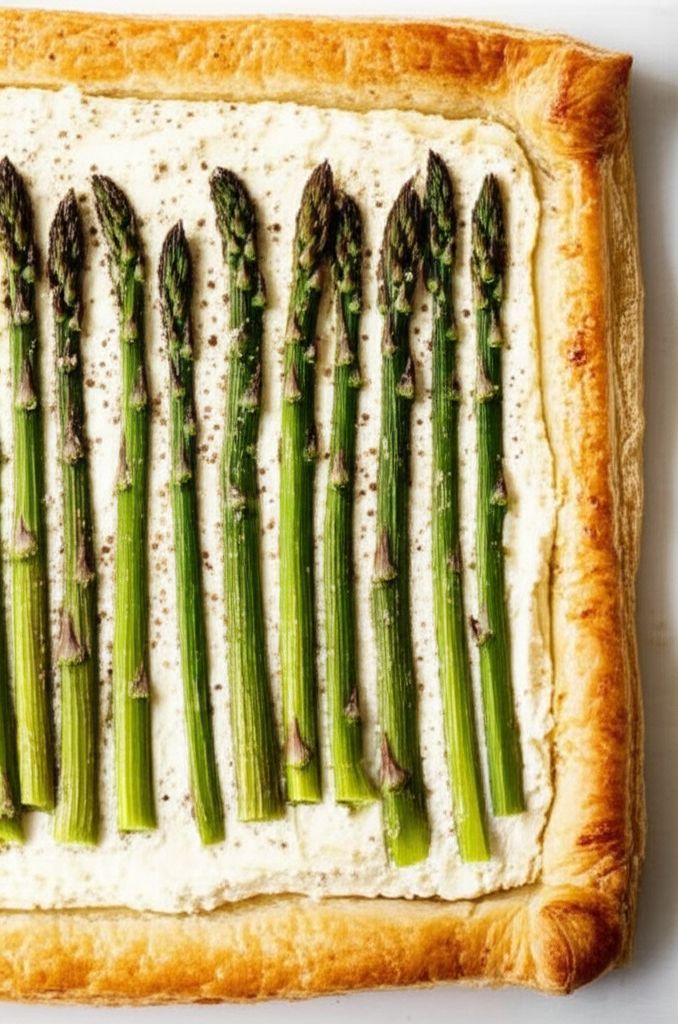 Asparagus Ricotta Tart
