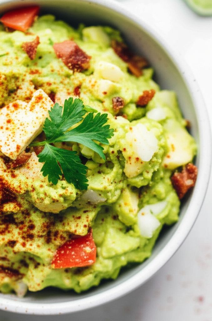Avocado-Egg Salad Tostada Filling