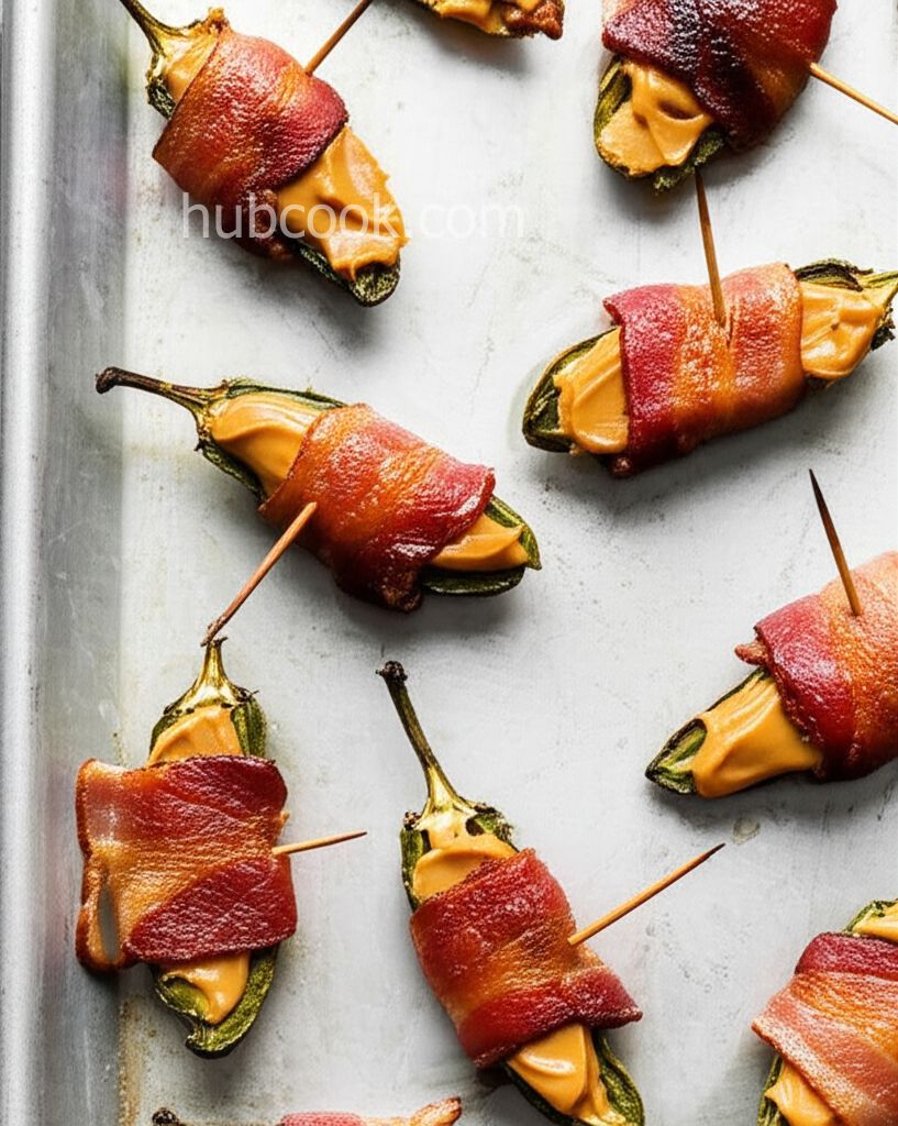 Bacon-Wrapped Peanut Butter Jalapeños