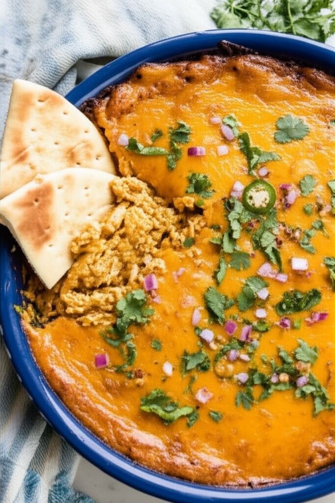 Baked Chicken Curry Dip