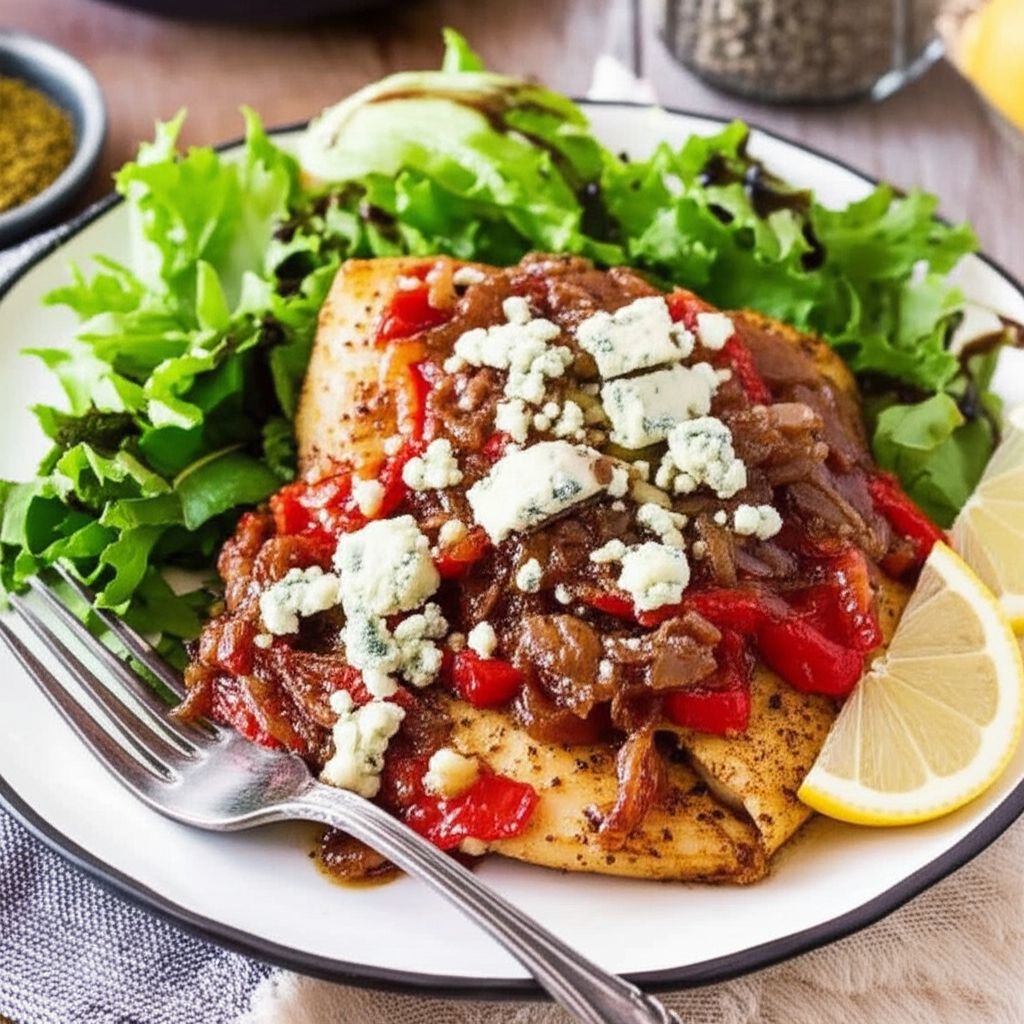 Balsamic Baked Tilapia