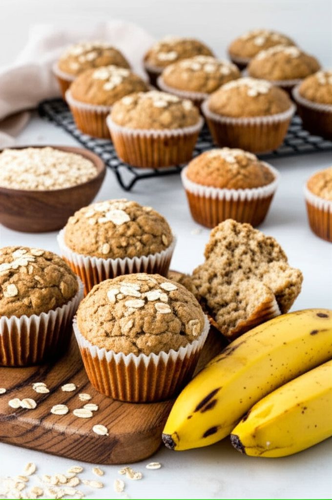 Banana Oat Muffins