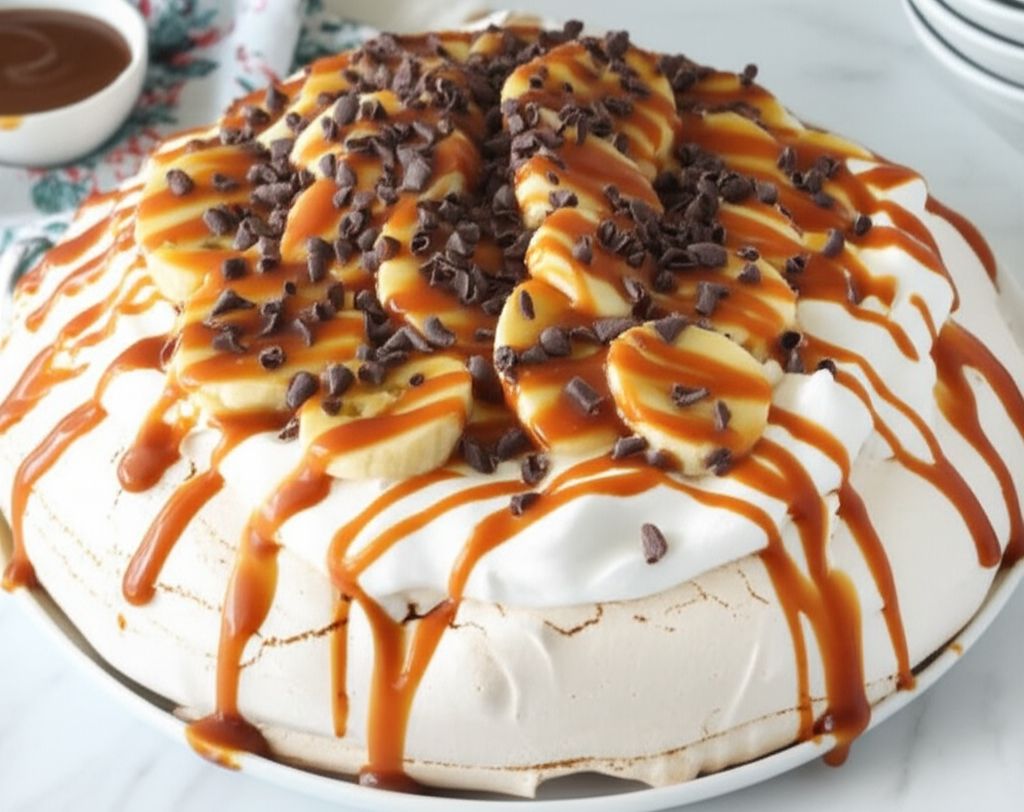 Banoffee Pavlova