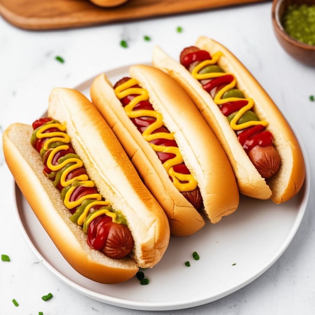 Basic Air Fryer Hot Dogs