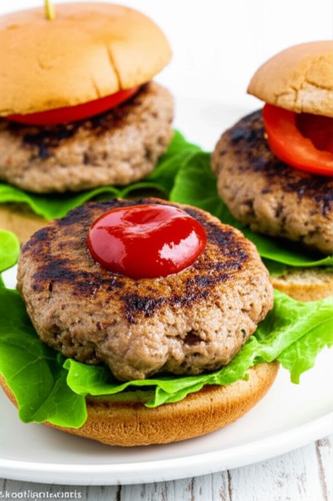 Basil Turkey Burgers