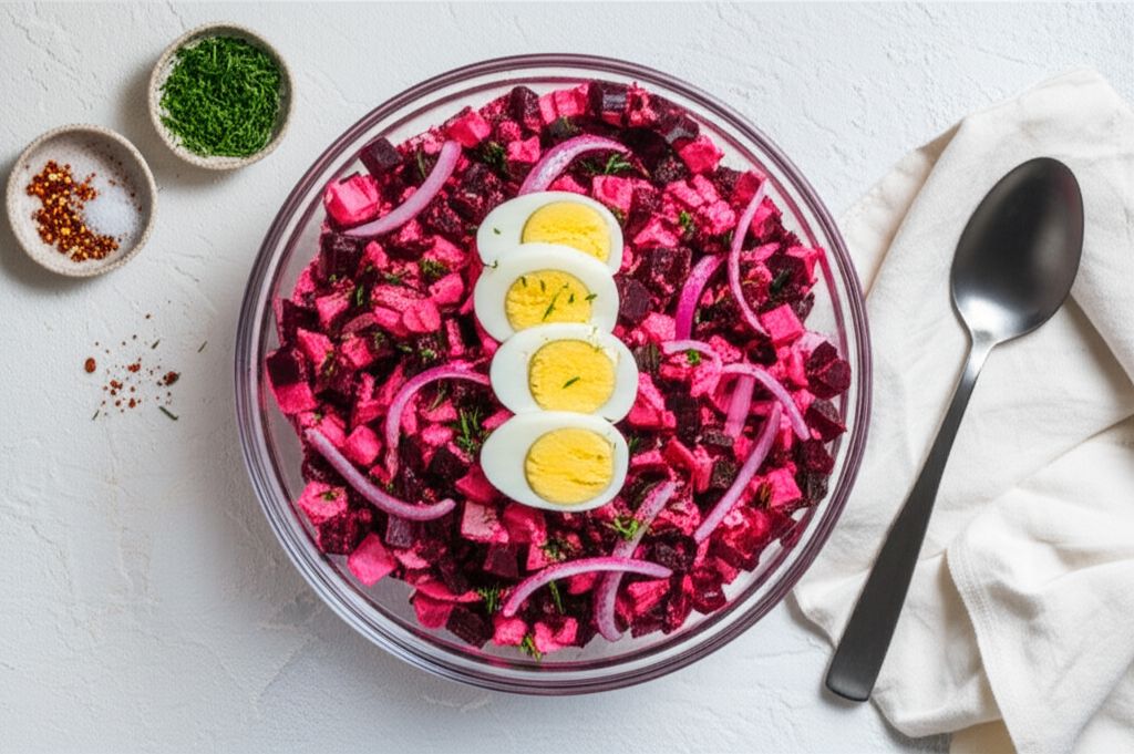 Beet and Cucumber Salad
