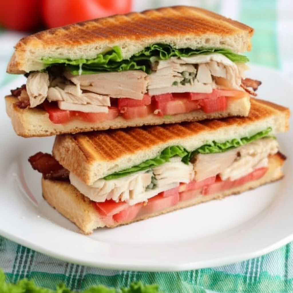 Best BLT Chicken Panini