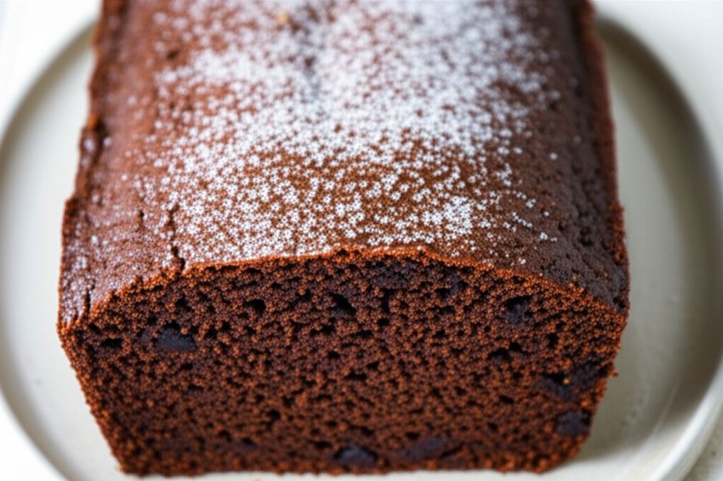 Bitter Chocolate, Lavender, and Banana Tea Loaf