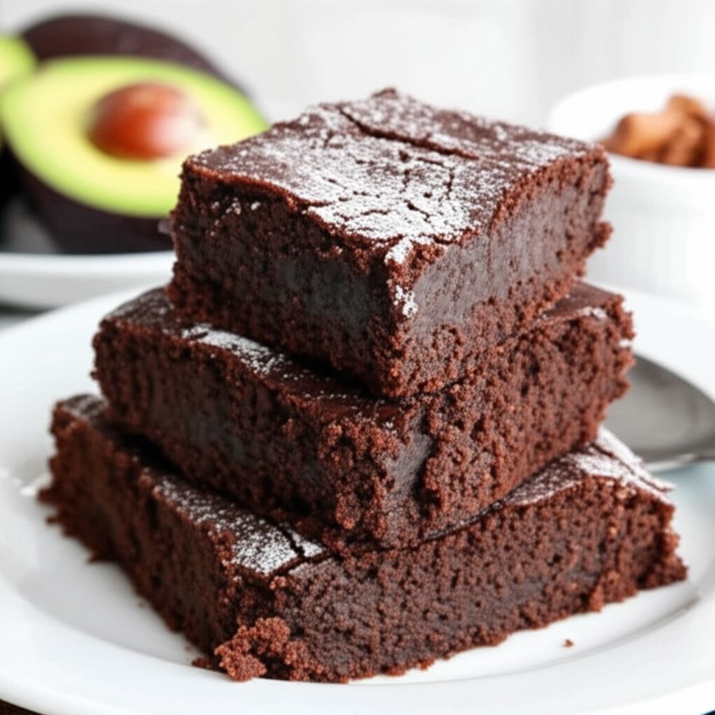 Black Bean and Avocado Brownies