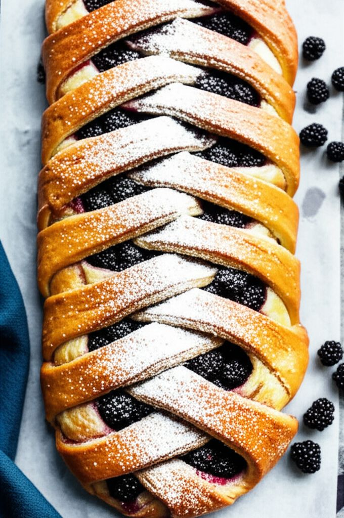 Blackberry Pastry Bread