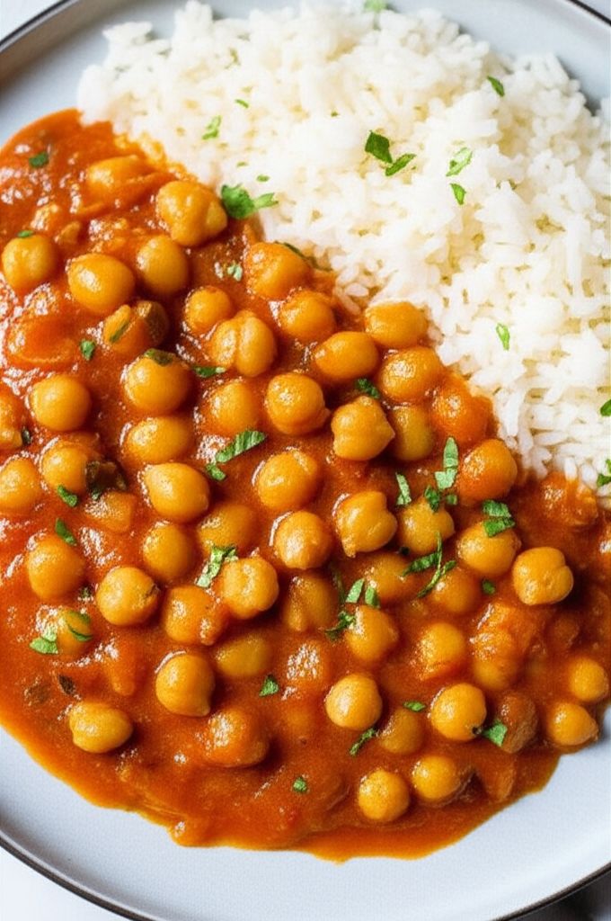 Chana Masala (Chickpeas and Tomatoes)