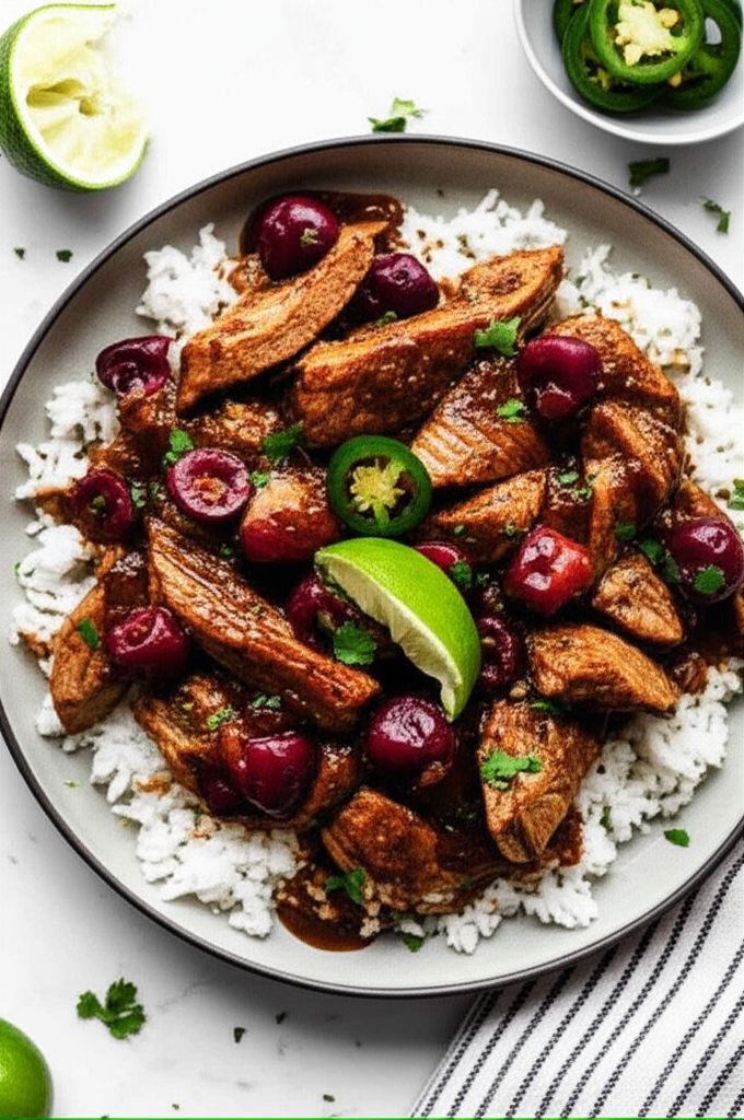 Cherry Jalapeño Mexican Pork